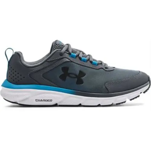 Under Armour Men`s UA Charged Assert 9 Running Shoes Pitch Gray/capri/black - 30