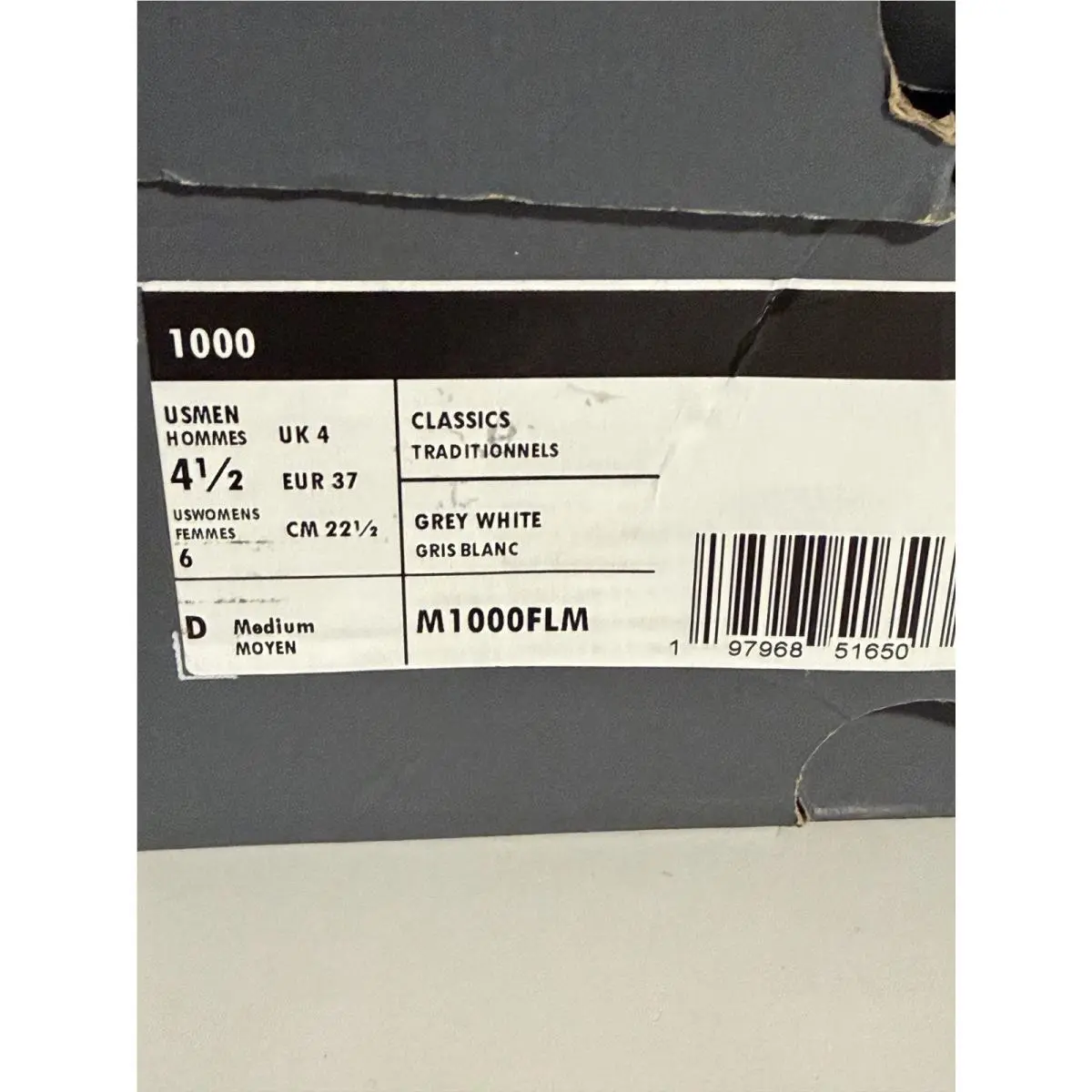 New Balance shoes - New Balance 1000 - M1000FLM - Ivory 4