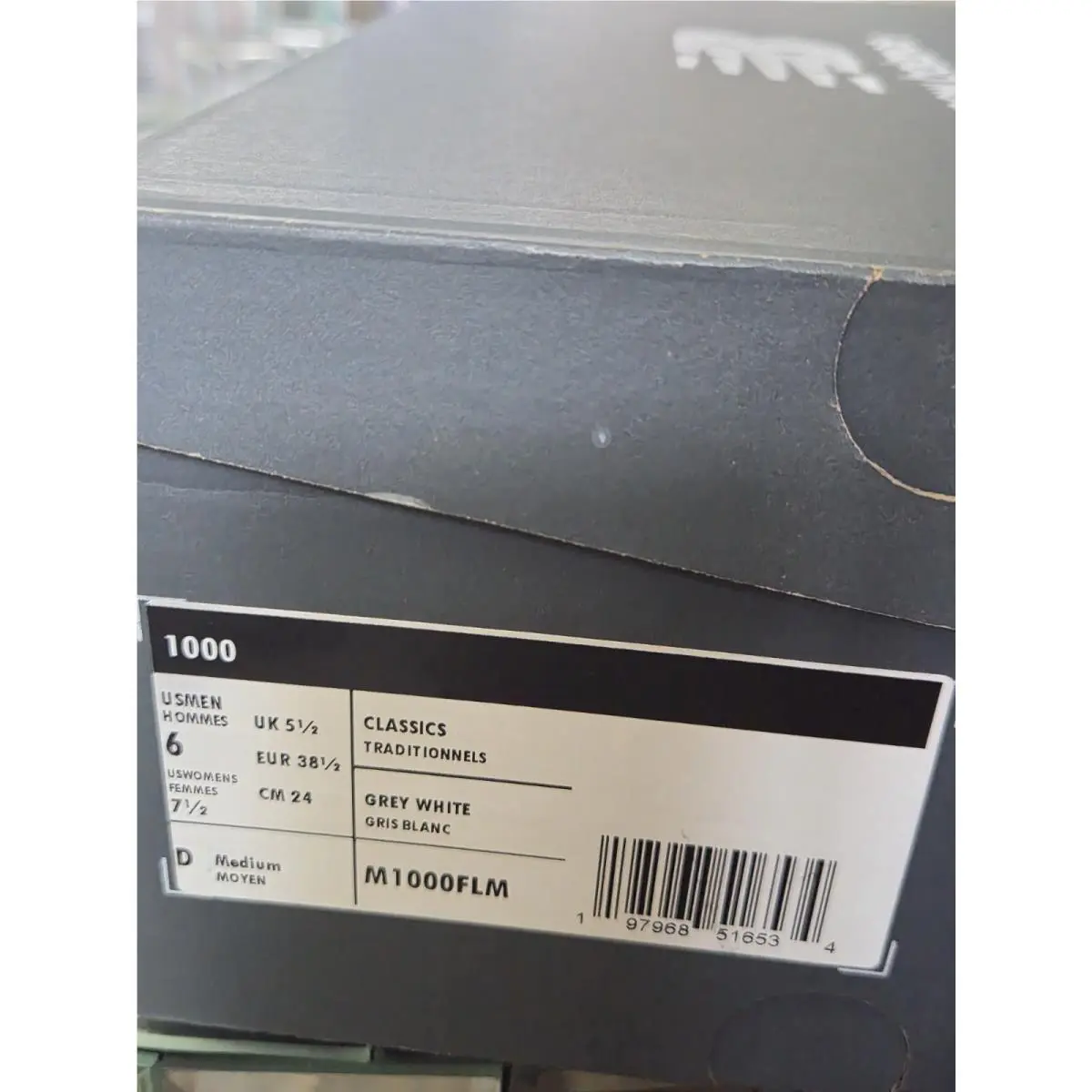 New Balance shoes - New Balance 1000 - M1000FLM - Ivory 5