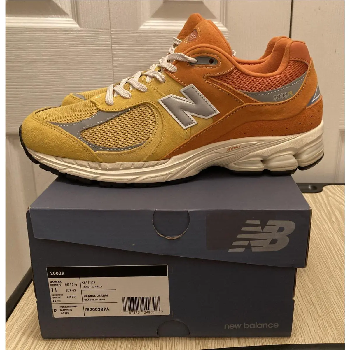 New Balance Classics 2002RPA Men’s SZ-11 Orange/orange New