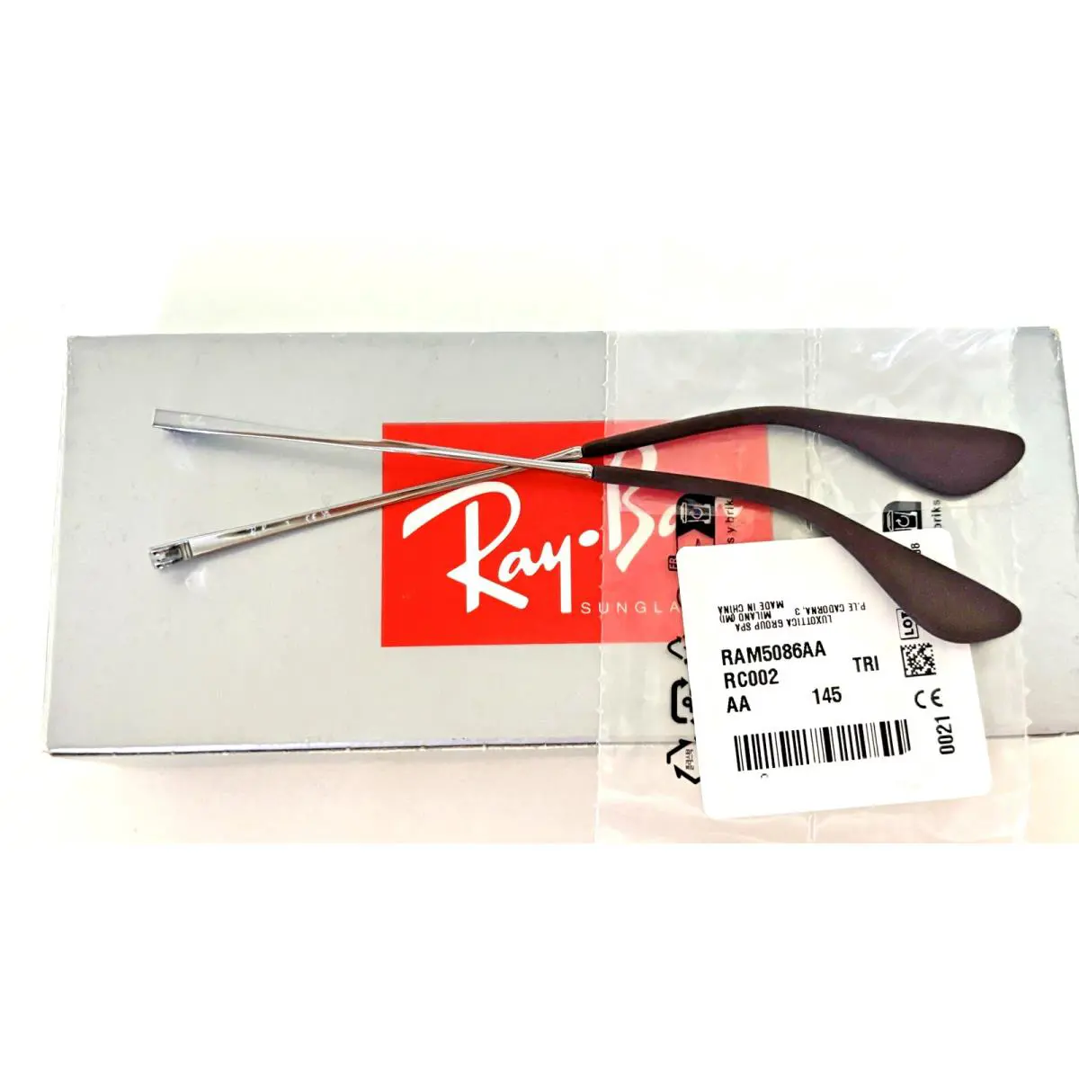 Ray Ban RB4171 RB4187 RB4222 RB4201 Replacement Temple Arm Silver 145mm