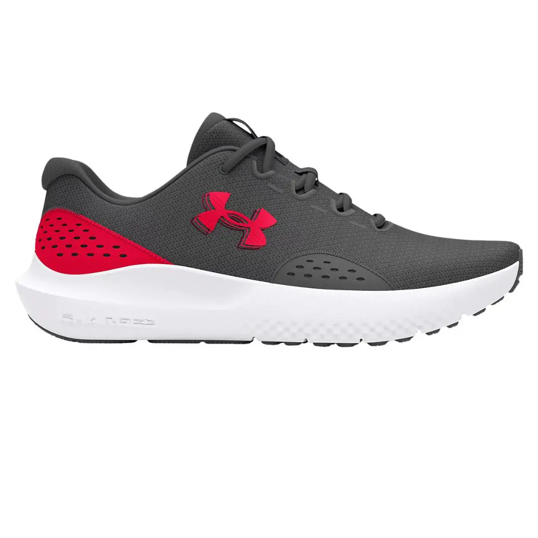 Under Armour shoes - Under Armour Surge - Surge - Color: Grey / Red 2