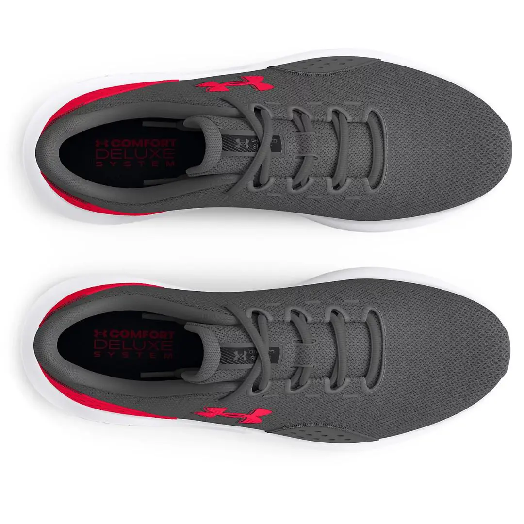 Under Armour shoes - Under Armour Surge - Surge - Color: Grey / Red 3