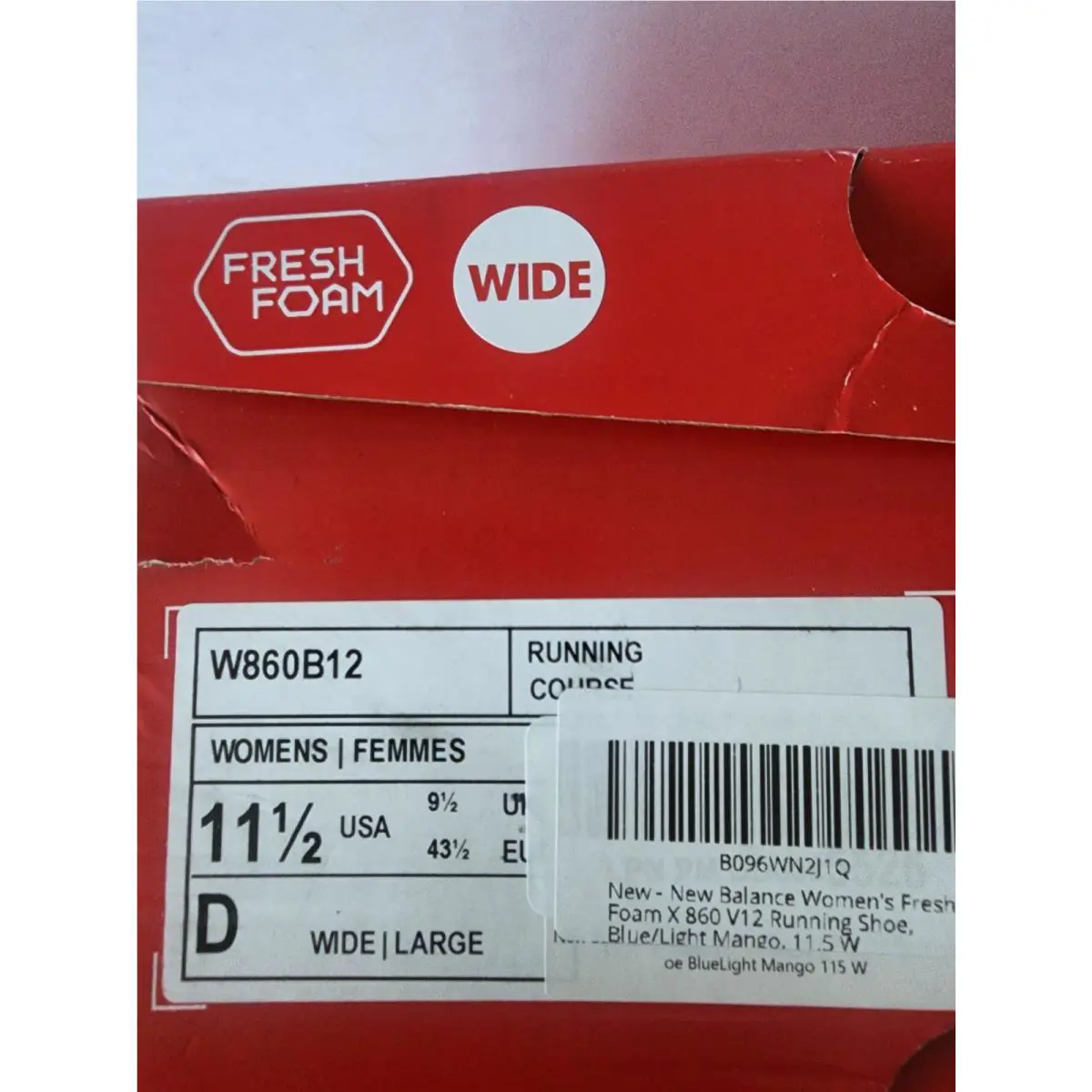New Balance shoes - New Balance 860 - W860b12 - Lt Blue (UPC: 195481449629) 4