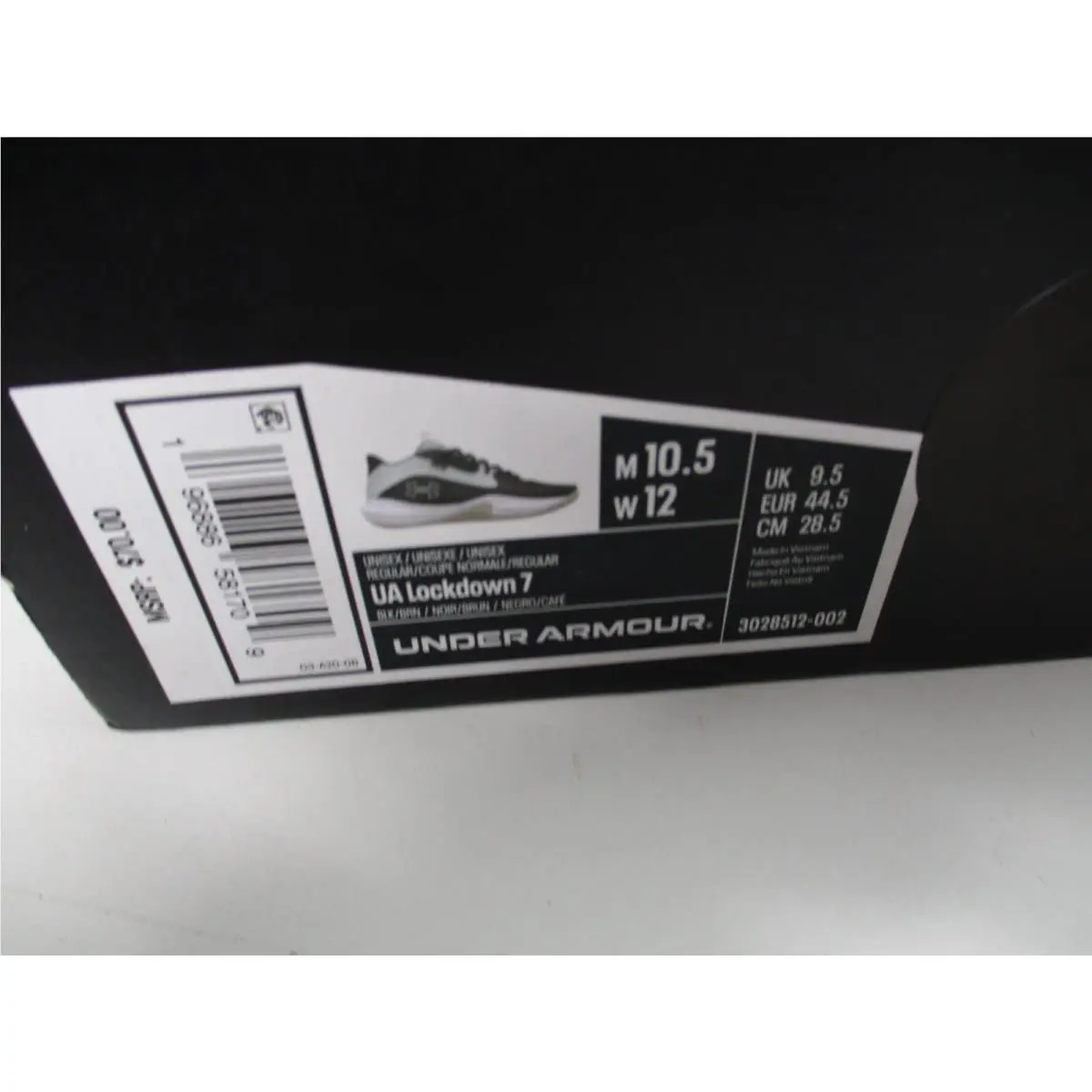 Under Armour shoes - Under Armour Lockdown 7 - Lockdown - 3027646-001 - Black 6
