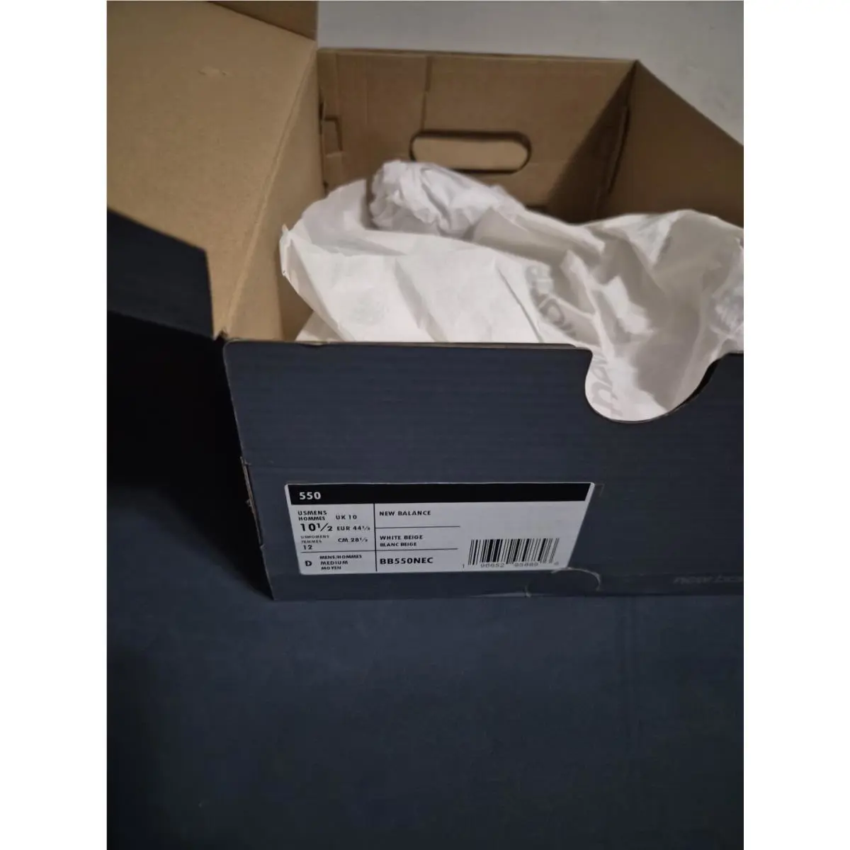 New Balance shoes - New Balance 550 - BB550NEC - Brown, Manufacturer: White/Incense/Driftwood 8