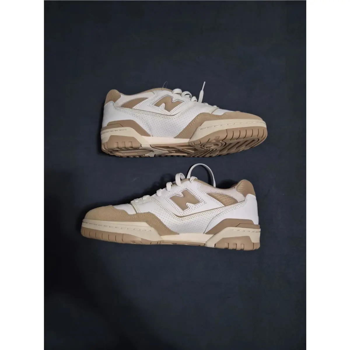 New Balance shoes - New Balance 550 - BB550NEC - Brown, Manufacturer: White/Incense/Driftwood 2