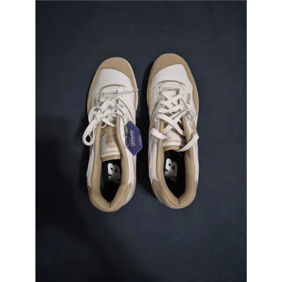 New Balance shoes - New Balance 550 - BB550NEC - Brown, Manufacturer: White/Incense/Driftwood 5