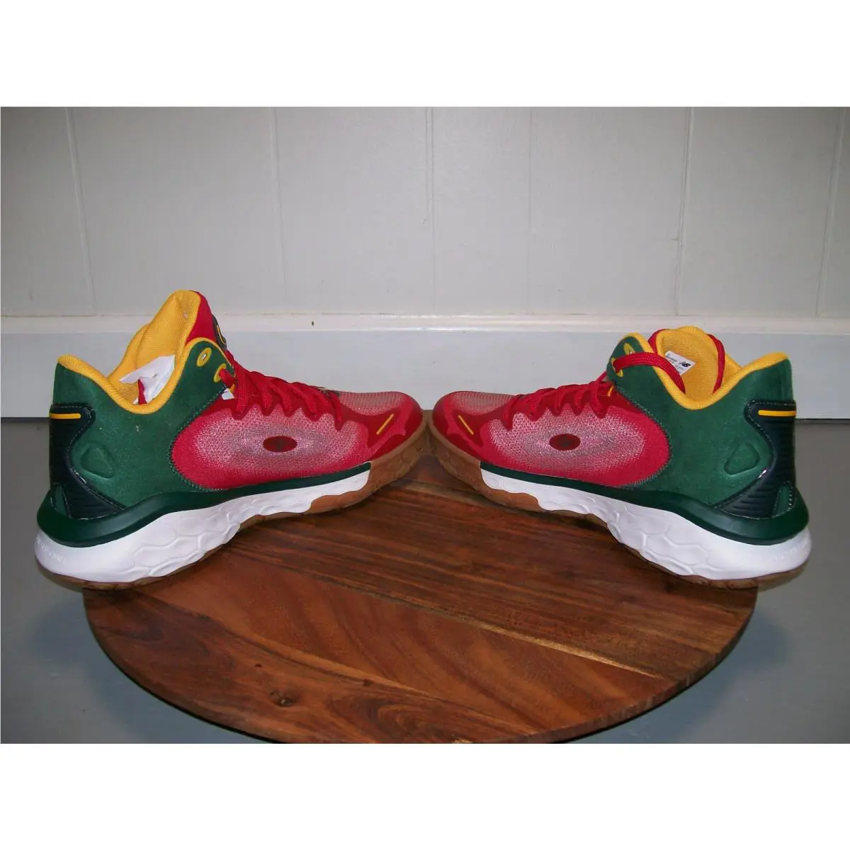 New Balance shoes - New Balance Fresh Foam BB - BBFRSHSV - Green / Red (UPC: 196941591643) 4