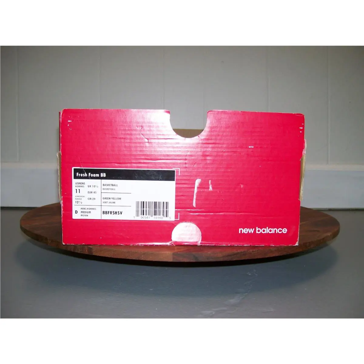New Balance shoes - New Balance Fresh Foam BB - BBFRSHSV - Green / Red (UPC: 196941591643) 6