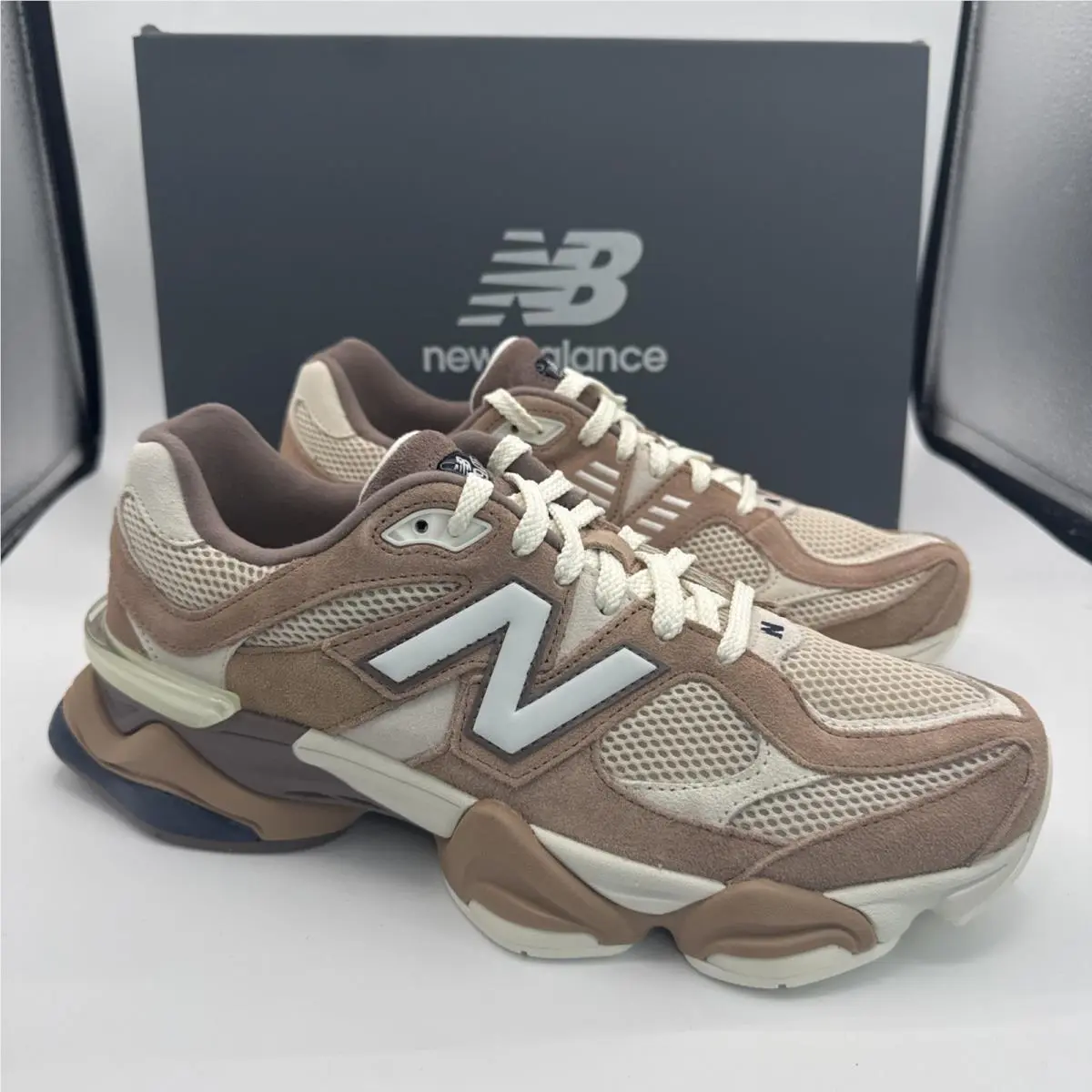 New Balance 9060 Comfort Running Shoes Unisex Size Men`s 11 Brown Brown U9060ETN