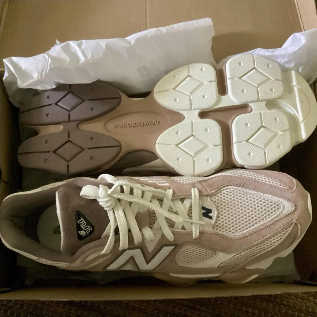 New Balance shoes - New Balance 9060 - U9060ETN - Taupe, Manufacturer: Earth Shadow/Flat Taupe/Bisque 1
