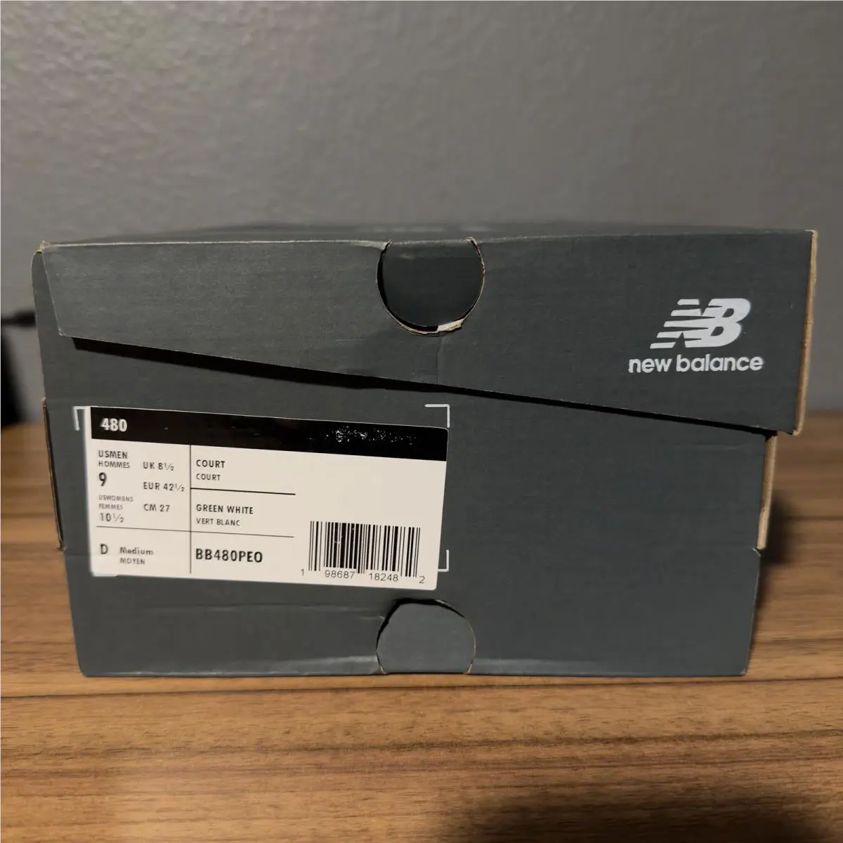 New Balance shoes - New Balance 480 - BB480PEO - Green (UPC: 0198687182482) 8
