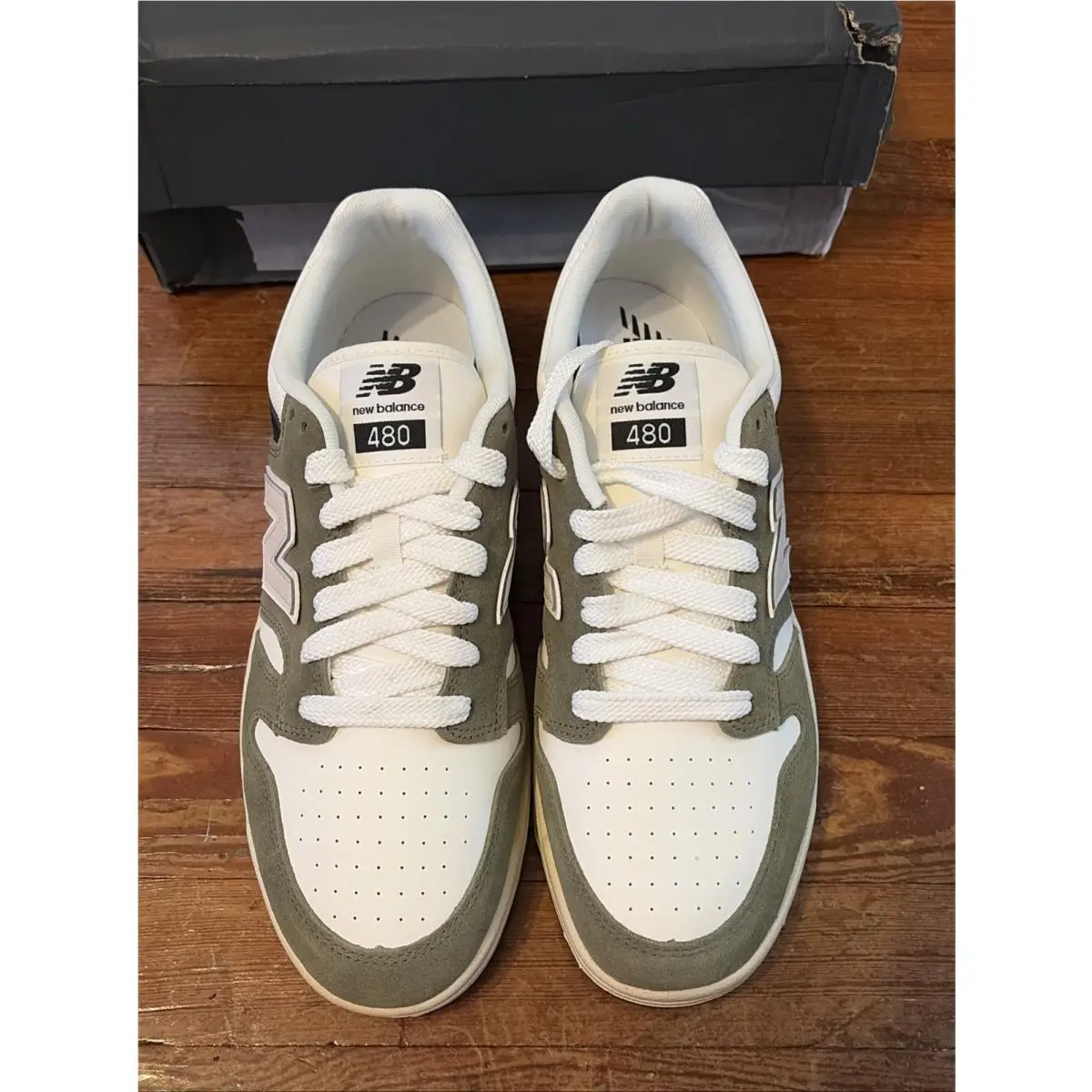 New Balance shoes - New Balance 480 - BB480PEO - Green (UPC: 0198687193457) 1