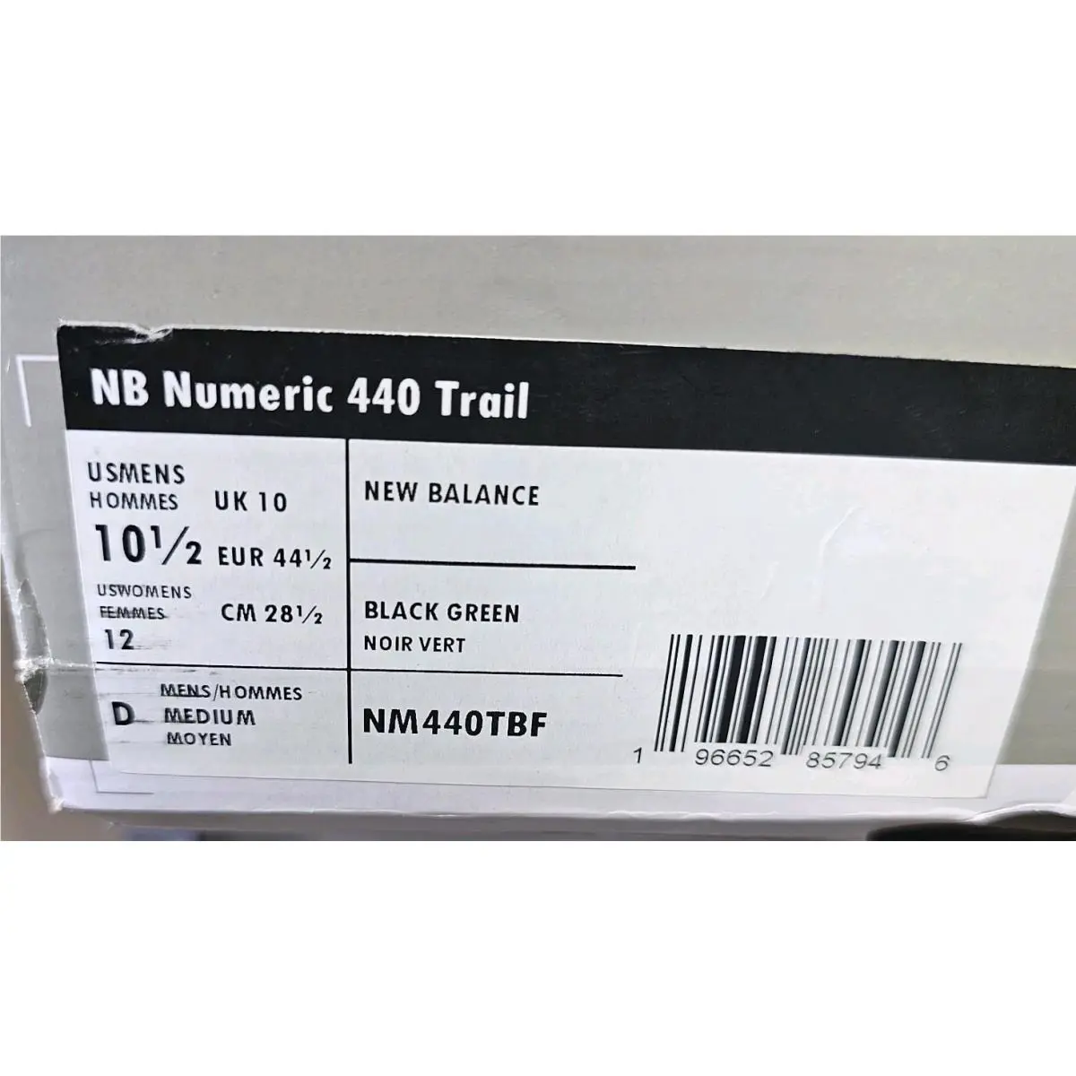New Balance shoes - New Balance Numeric - Numeric - NM440TBF - Olive/Black 1
