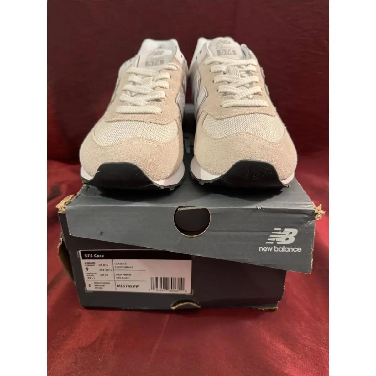 New Balance shoes - New Balance 574 - ML574EVW - White 0