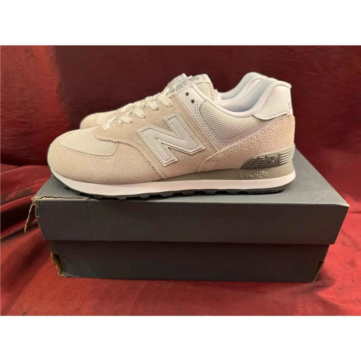 New Balance shoes - New Balance 574 - ML574EVW - White 1