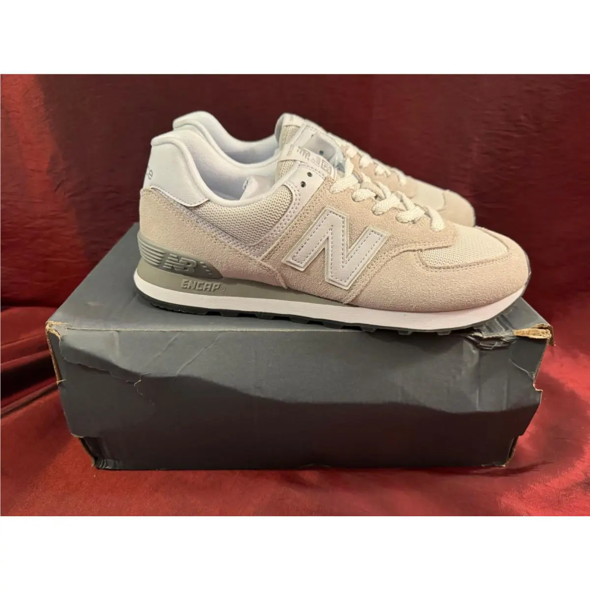 New Balance shoes - New Balance 574 - ML574EVW - White 3
