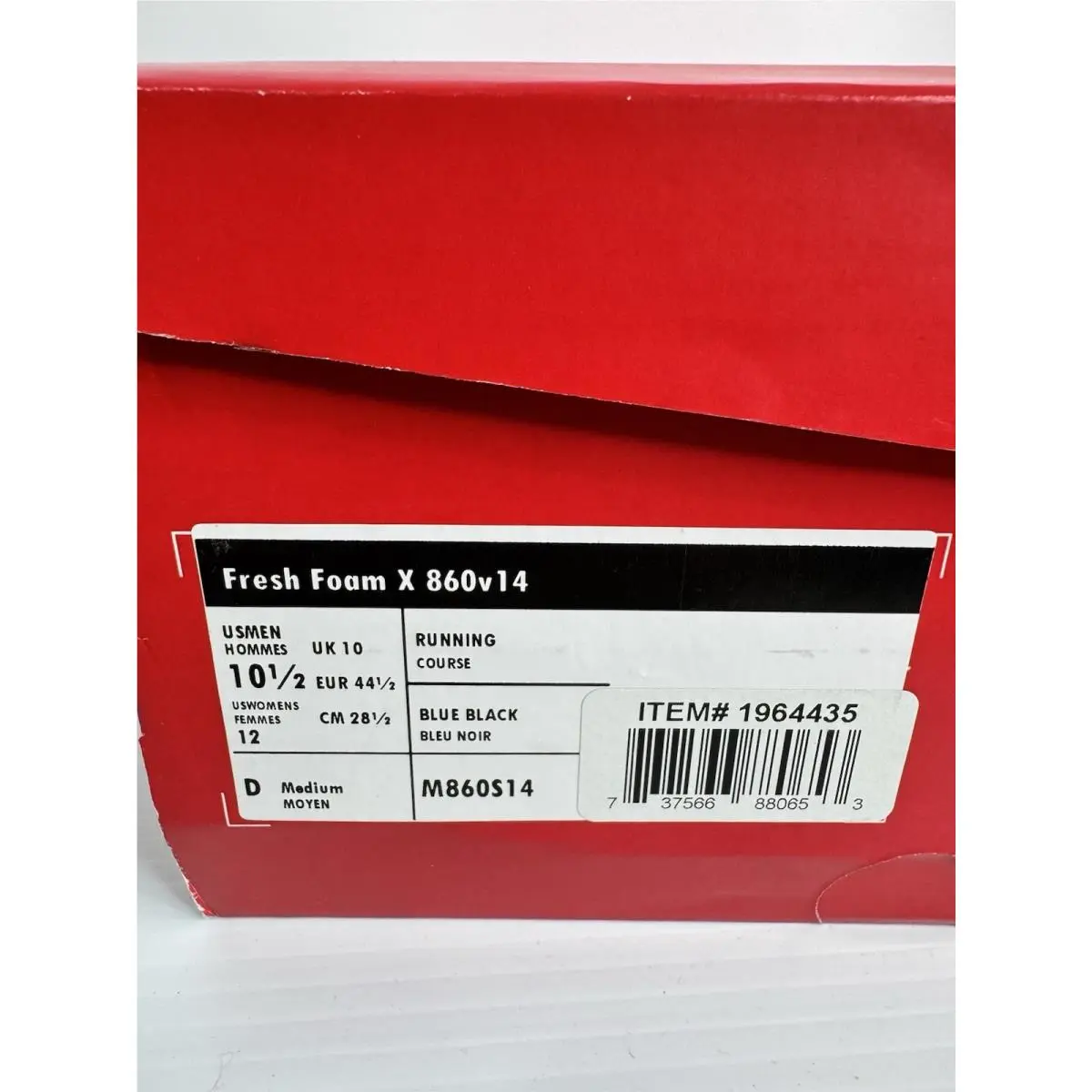 New Balance shoes - Fresh Foam X 860v14 - Fresh Foam - M860S14 - Blue (UPC: 0737566880646) 10