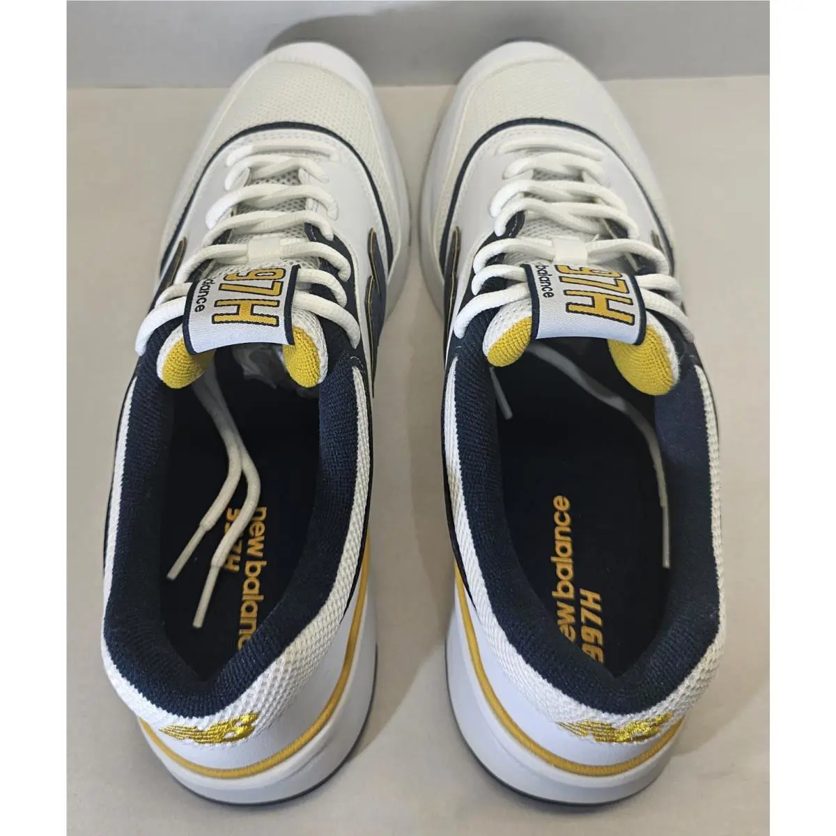 New Balance shoes - New Balance 997H - CM 997 HDL - White/Navy Blue/Yellow 14