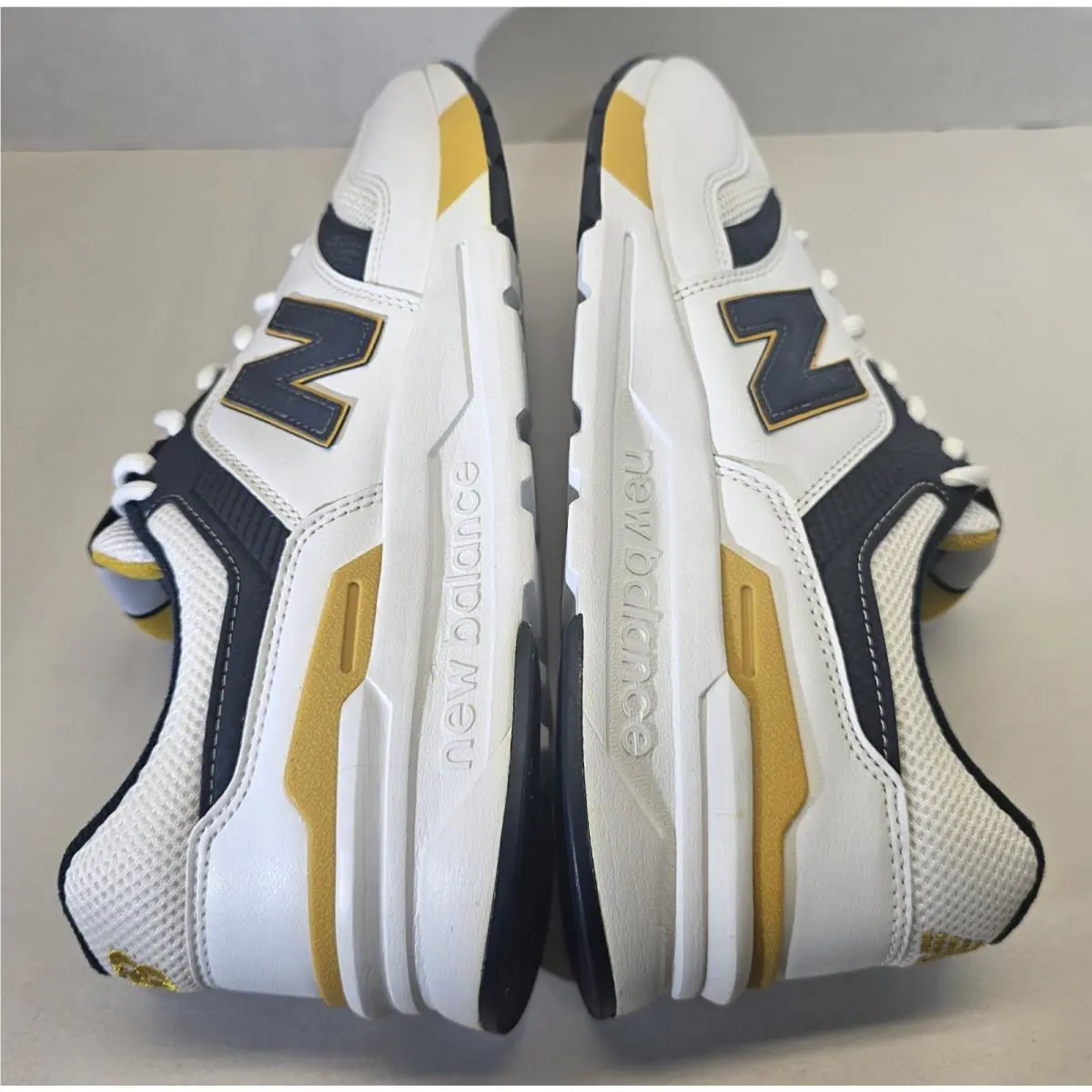 New Balance shoes - New Balance 997H - CM 997 HDL - White/Navy Blue/Yellow 15