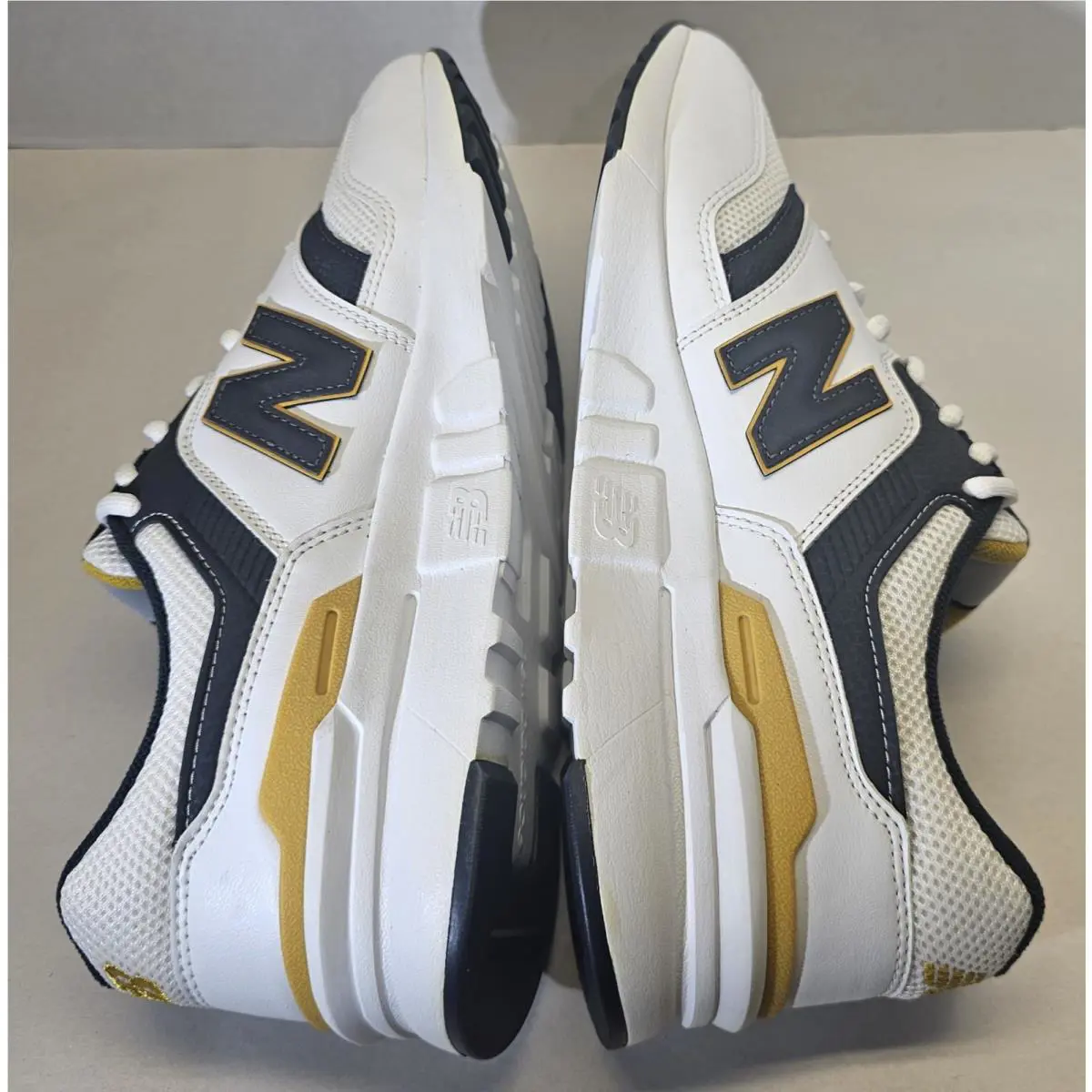 New Balance shoes - New Balance 997H - CM 997 HDL - White/Navy Blue/Yellow 16