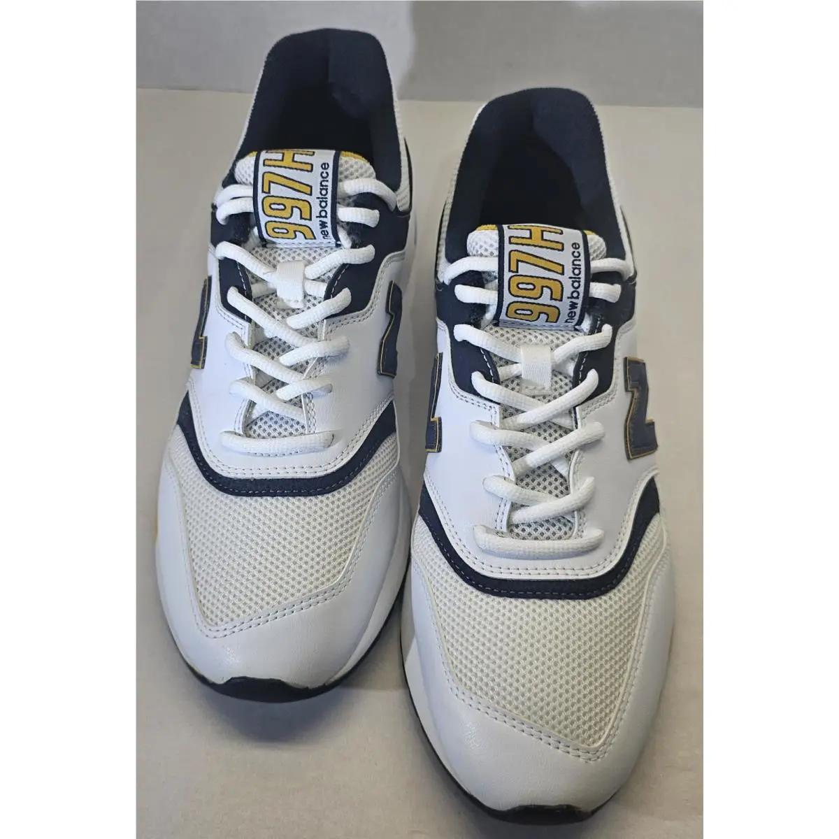 New Balance shoes - New Balance 997H - CM 997 HDL - White/Navy Blue/Yellow 17