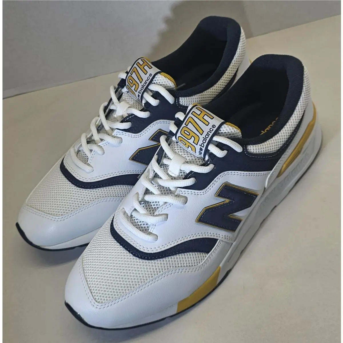 New Balance shoes - New Balance 997H - CM 997 HDL - White/Navy Blue/Yellow 3