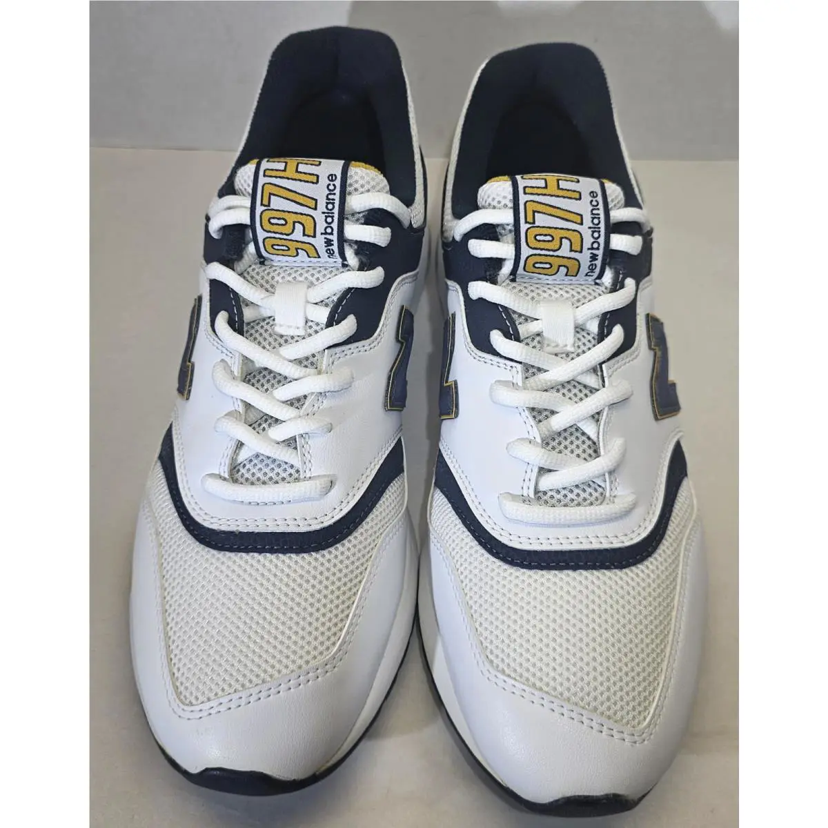 New Balance shoes - New Balance 997H - CM 997 HDL - White/Navy Blue/Yellow 6