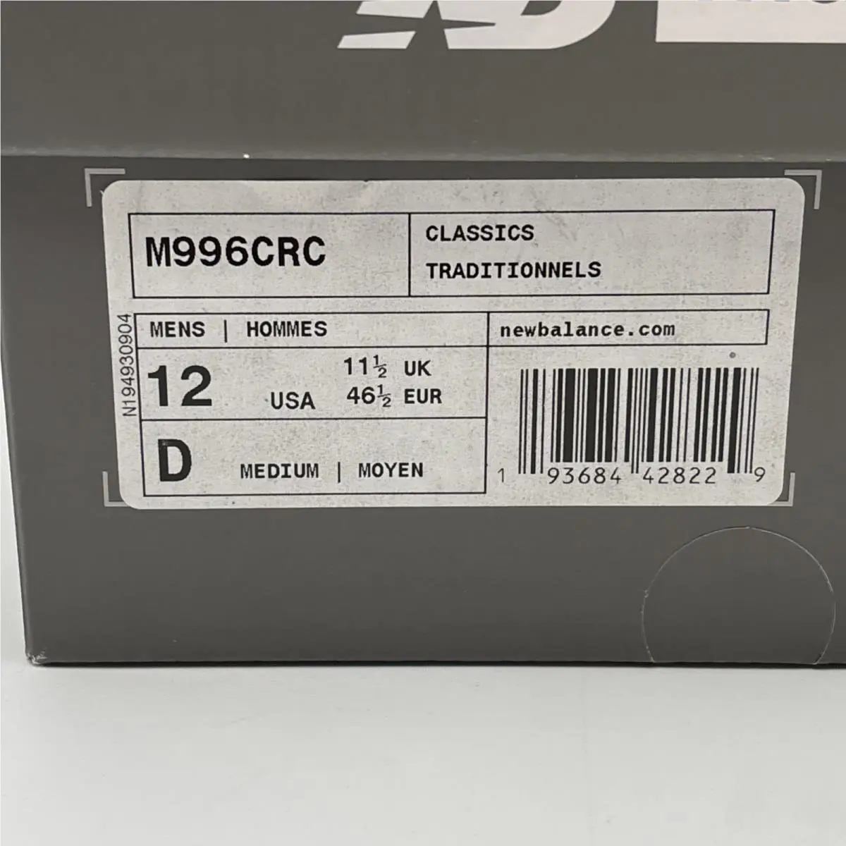 New Balance shoes - New Balance 996 - M996CRC - Beige Tan (UPC: 0193684428229) 1