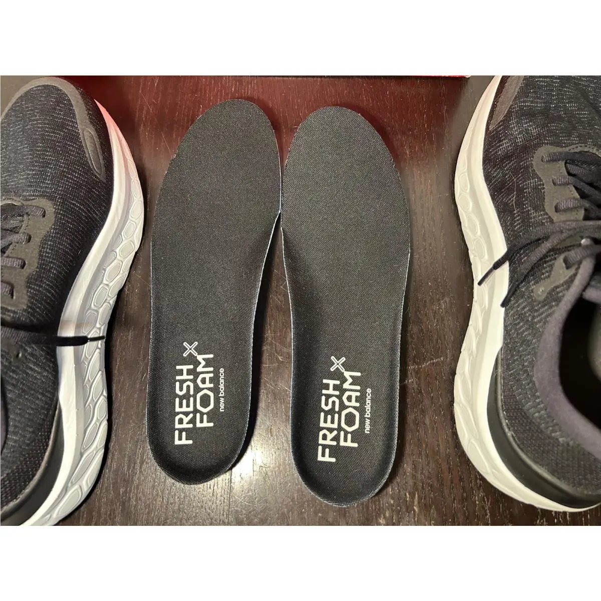 New Balance shoes - Black, White 9