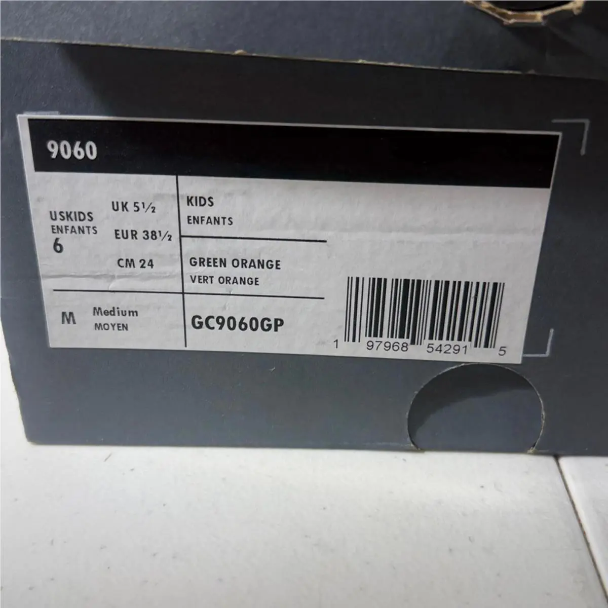 New Balance shoes - New Balance GC9060GP - Green 5