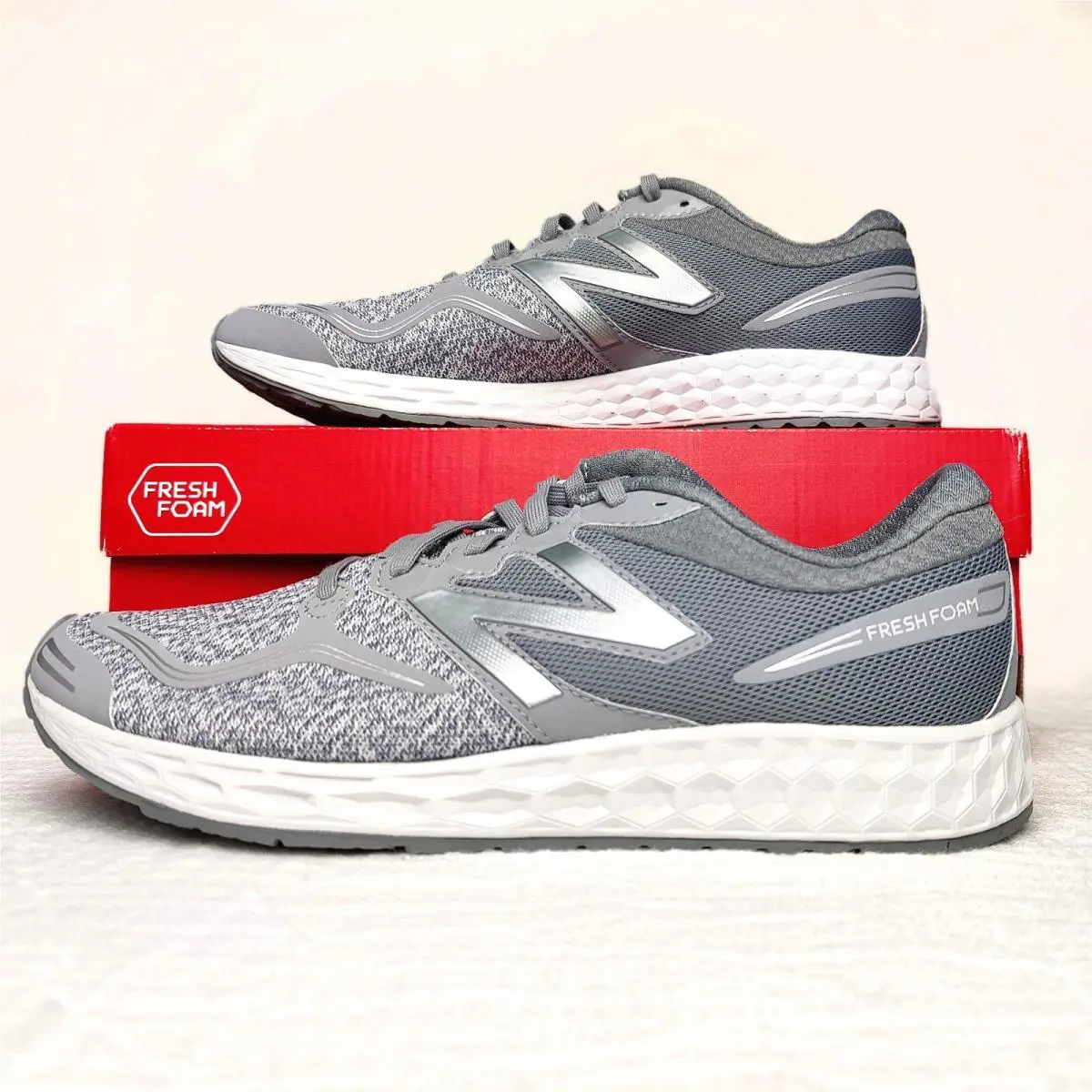 New Balance shoes - New Balance Veniz Fresh Foam - WVNZRG1 - Gray & White 2