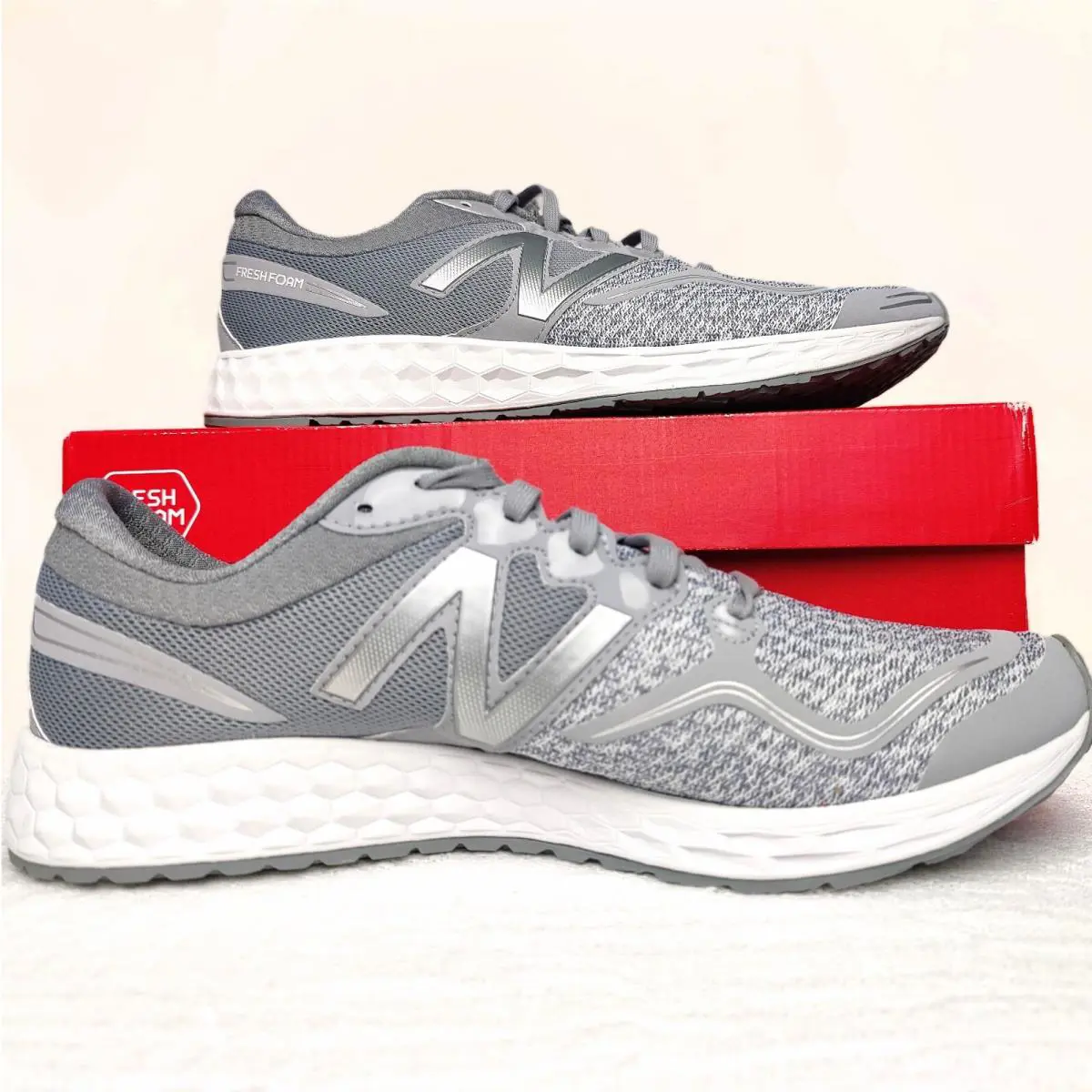 New Balance shoes - New Balance Veniz Fresh Foam - WVNZRG1 - Gray & White 3