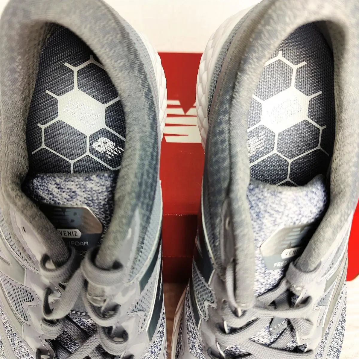 New Balance shoes - New Balance Veniz Fresh Foam - WVNZRG1 - Gray & White 6