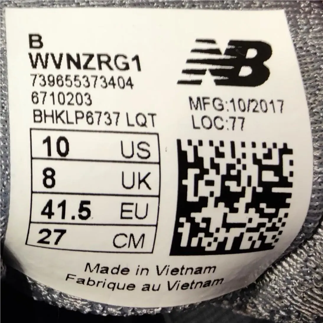New Balance shoes - New Balance Veniz Fresh Foam - WVNZRG1 - Gray & White 13