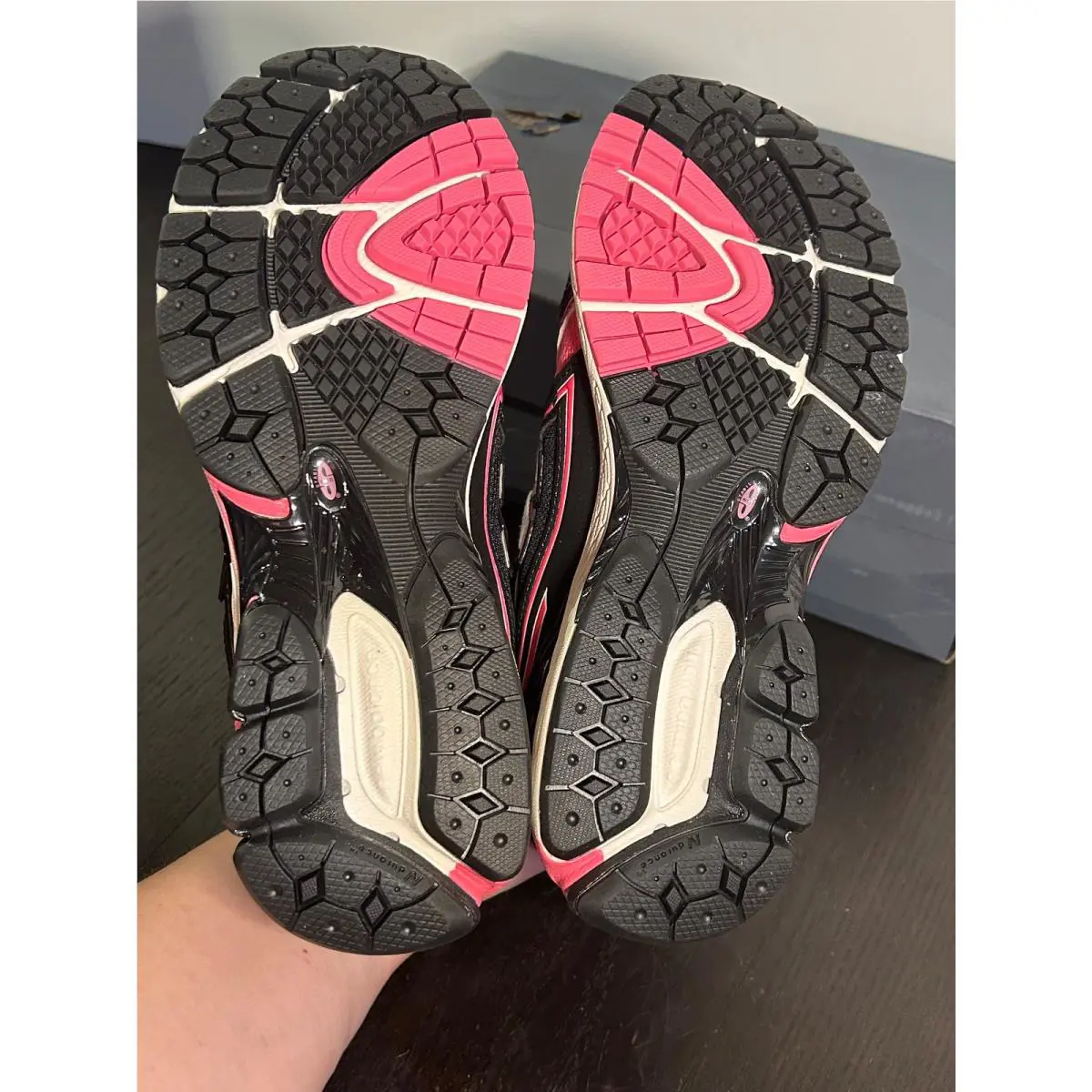 New Balance shoes - Black, Pink 8