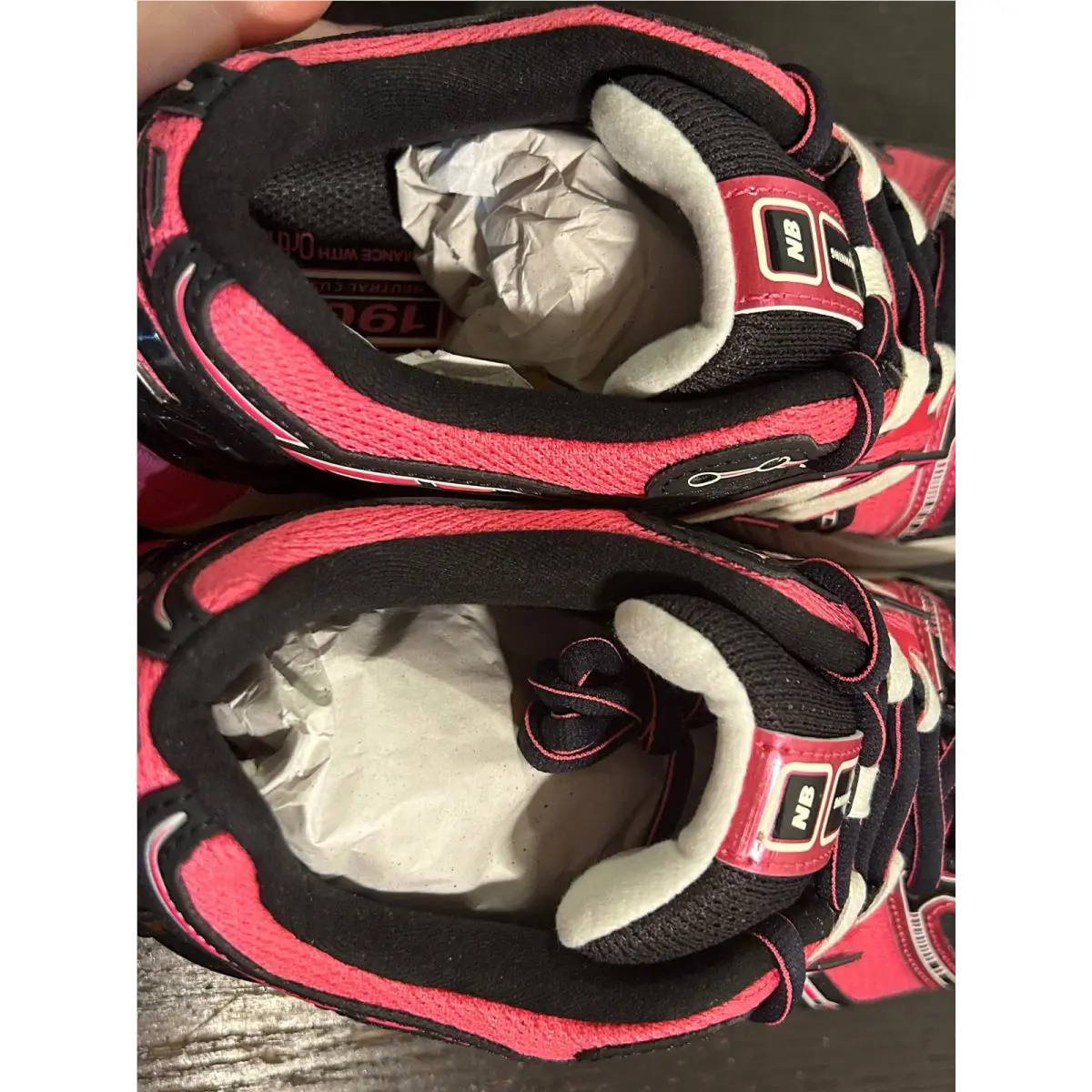 New Balance shoes - Black, Pink 11