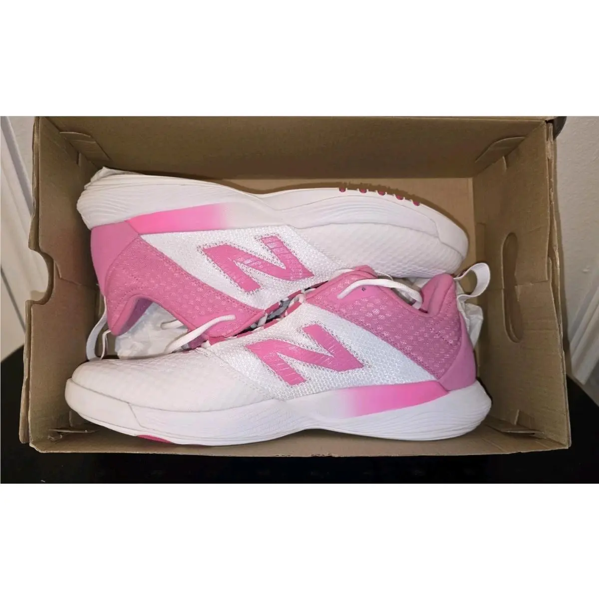 New Balance Fuelcell VB-01 White Signal Pink Womens Size 15 Mens 13.5 New Box