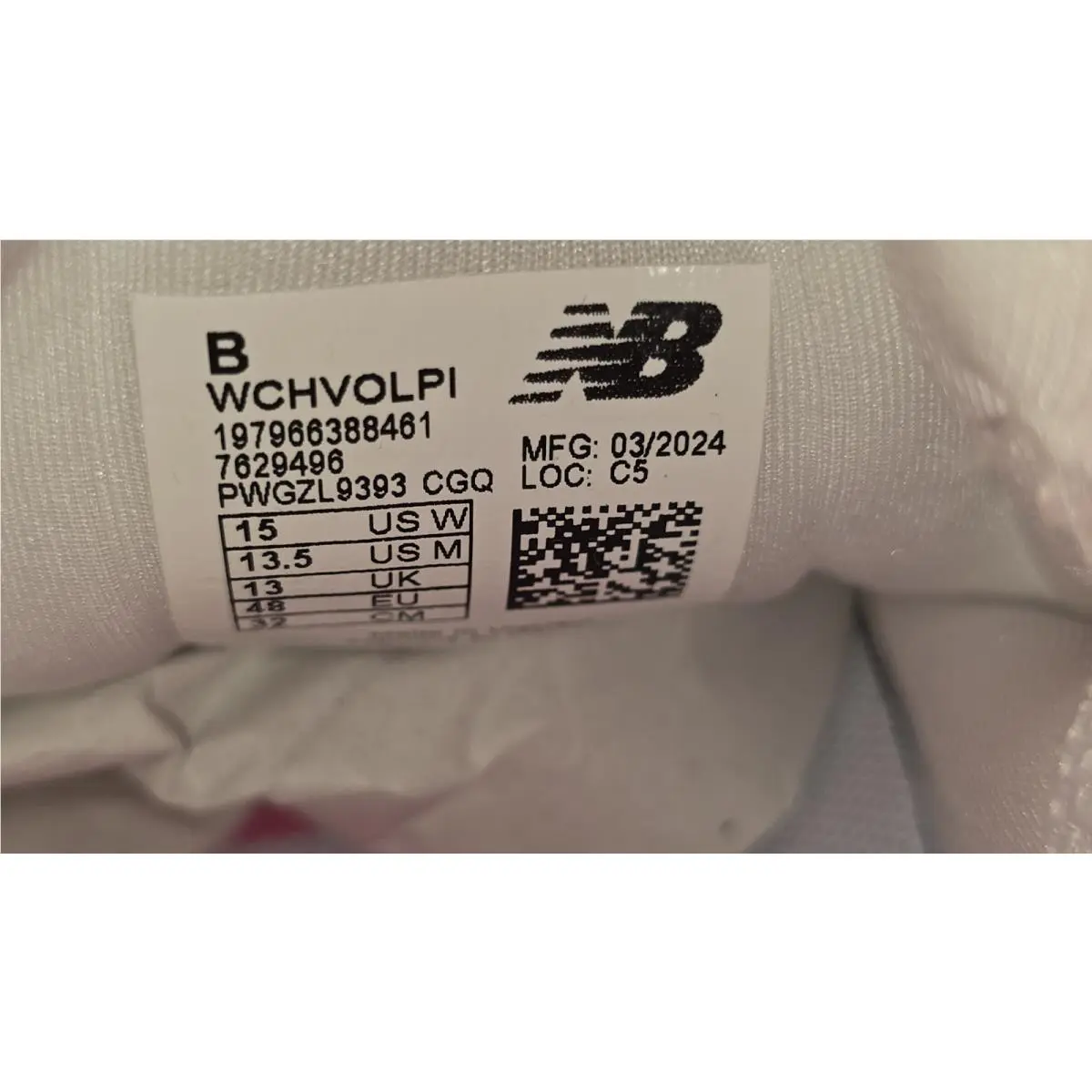 New Balance shoes - New Balance FuelCell VB-01 - FuelCell - WCHVOLPI - White (UPC: 197966388461) 4