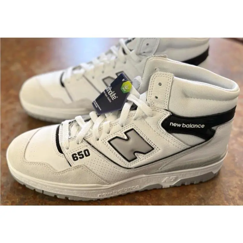 New Balance shoes - New Balance 650 R - BB650RWH - White (UPC: 0196652921432) 8