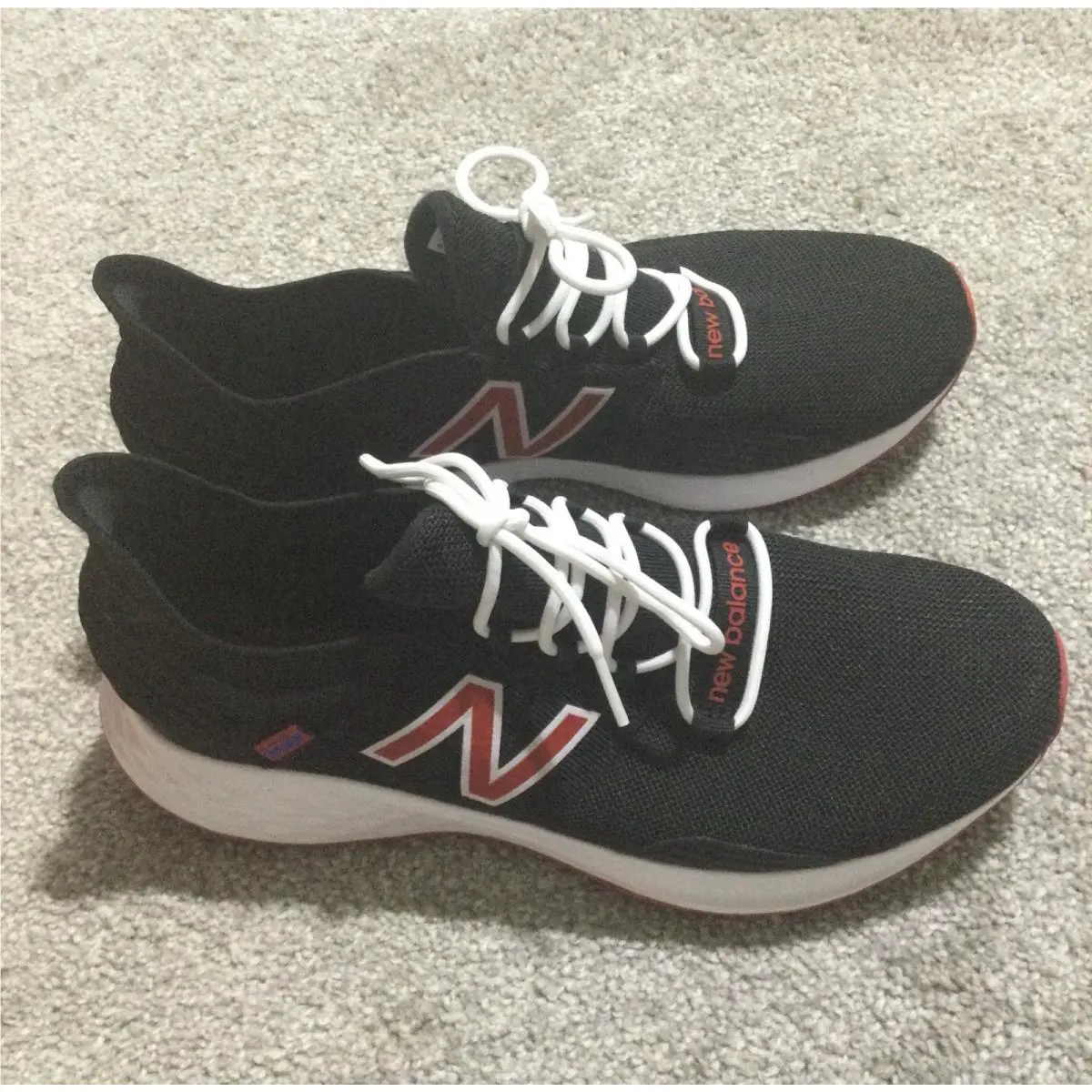 New Balance shoes - New Balance Fresh Foam Roav - MROAVBR1 - Black, Manufacturer: Black/Team Red 6