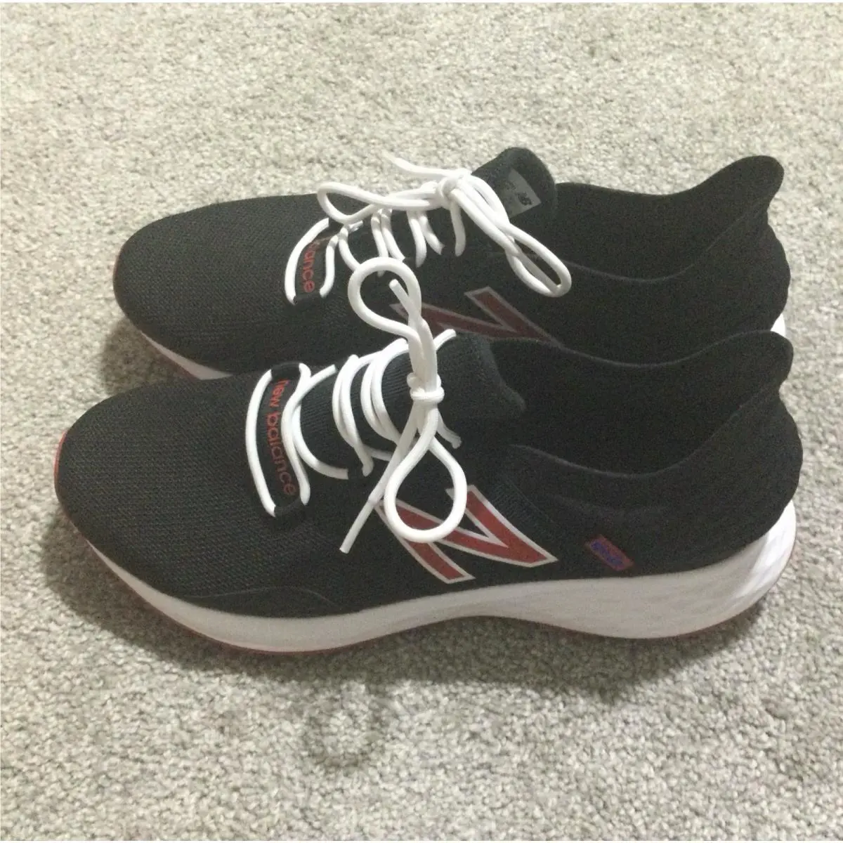 New Balance shoes - New Balance Fresh Foam Roav - MROAVBR1 - Black, Manufacturer: Black/Team Red 7