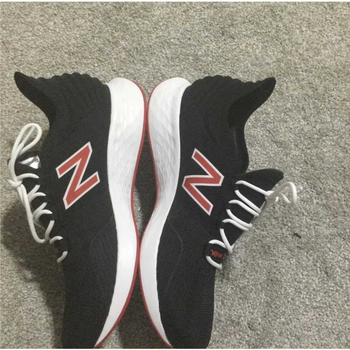 New Balance shoes - New Balance Fresh Foam Roav - MROAVBR1 - Black, Manufacturer: Black/Team Red 8