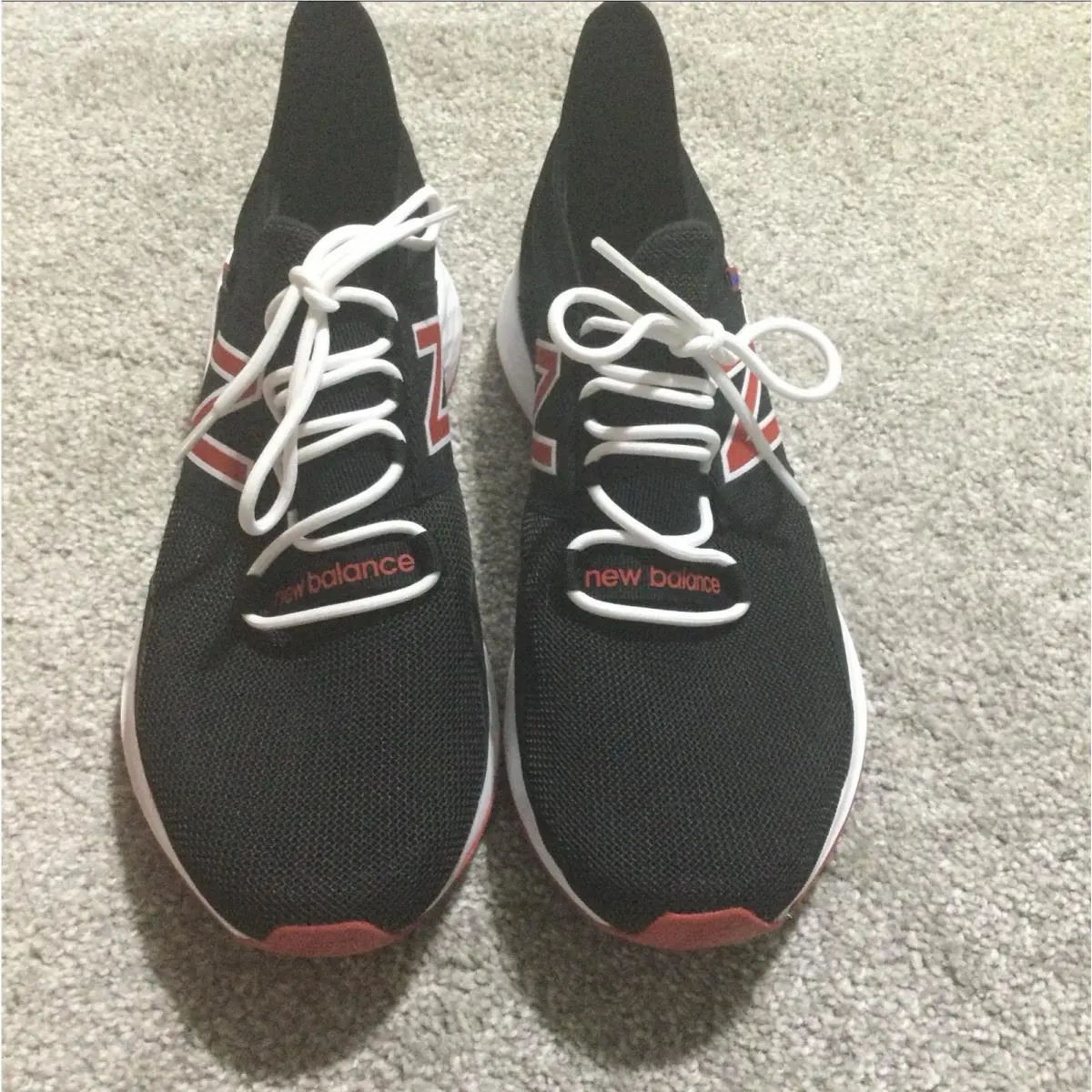 New Balance shoes - New Balance Fresh Foam Roav - MROAVBR1 - Black, Manufacturer: Black/Team Red 5
