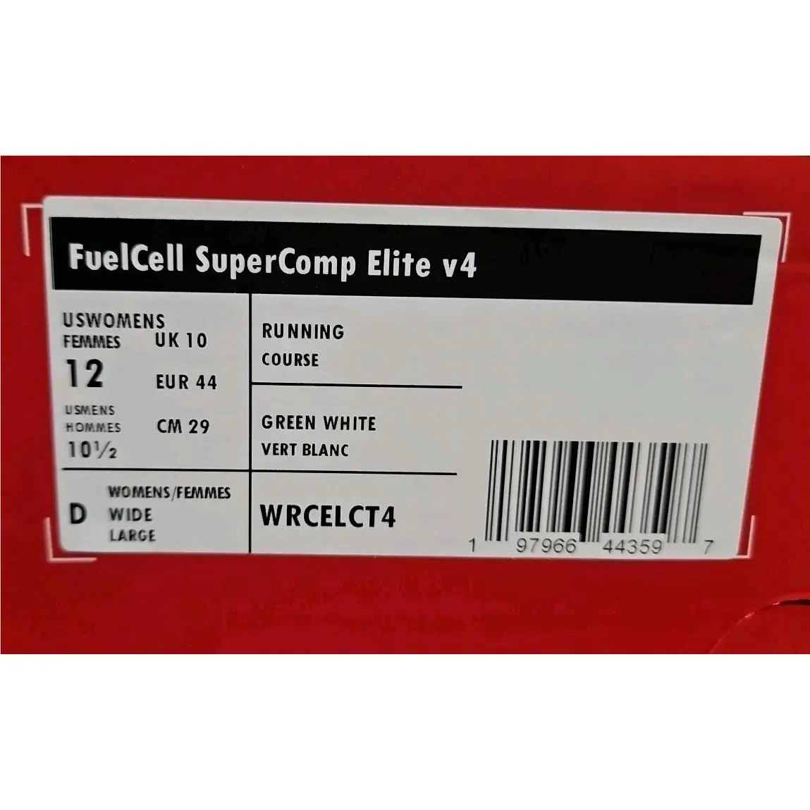 New Balance shoes - New Balance FuelCell SuperComp Elite v4 - WRCELCT4 - Blue, Manufacturer: Cyber Jade/White/Black (UPC: 197966443597) 9