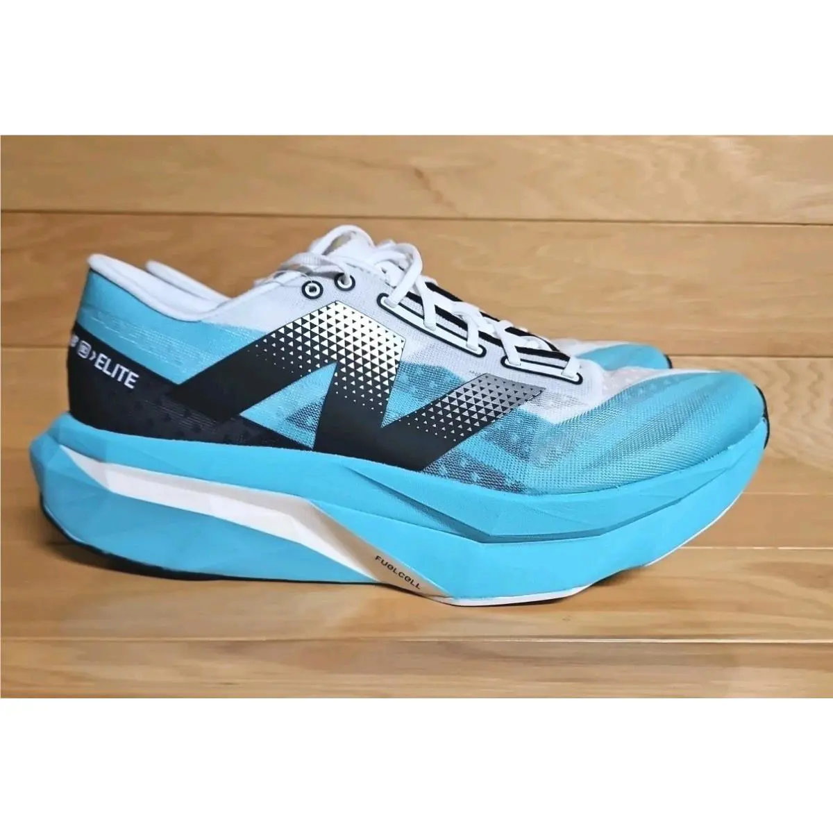 New Balance shoes - New Balance FuelCell SuperComp Elite v4 - WRCELCT4 - Blue, Manufacturer: Cyber Jade/White/Black (UPC: 197966443597) 0