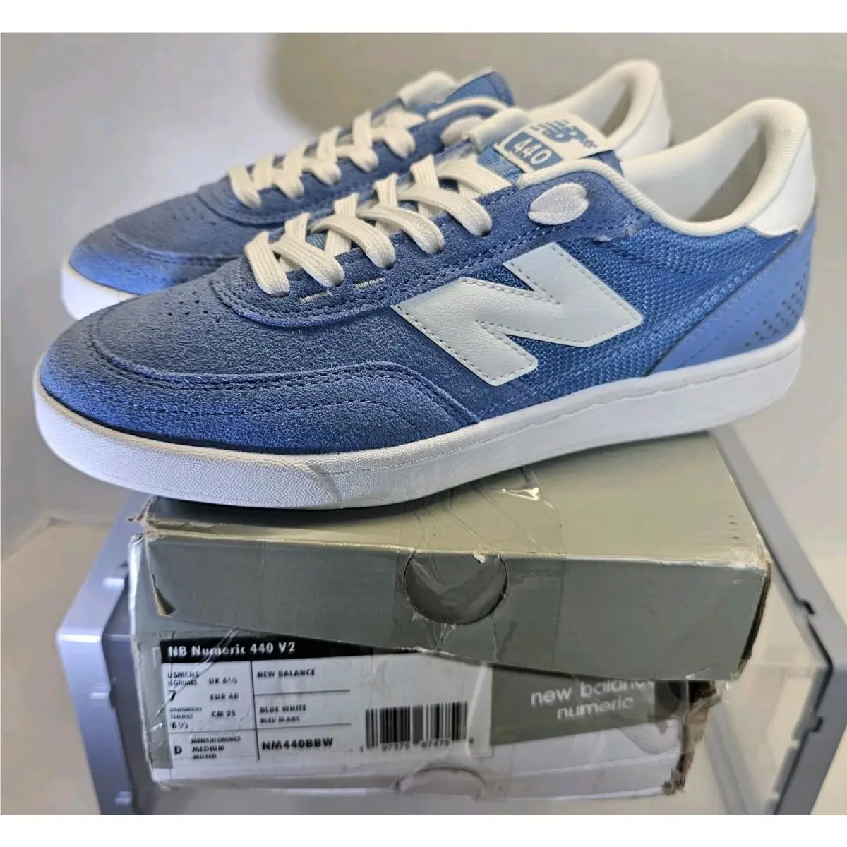 New Balance shoes - New Balance Numeric 440 - Numeric - NM440BBW - Sky Blue/White 0
