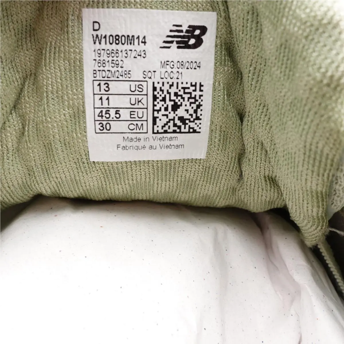 New Balance shoes - New Balance Fresh Foam 1080 v14 - W1080M14 - Green (UPC: 197966137243) 0
