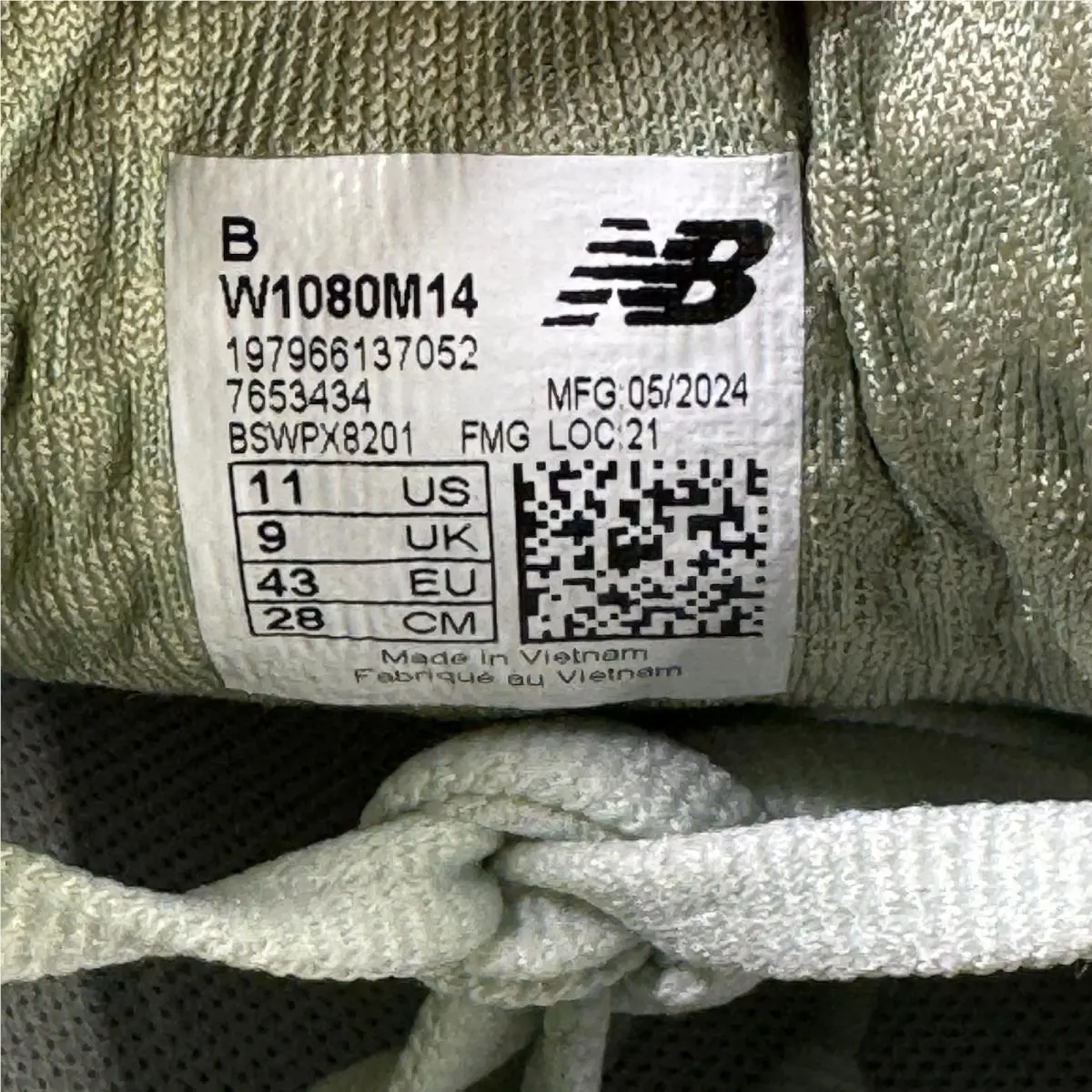 New Balance shoes - New Balance Fresh Foam 1080 v14 - W1080M14 - Green (UPC: 197966137083) 5